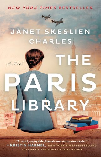 The Paris Liberary by Janet Skeslien Charles book cover