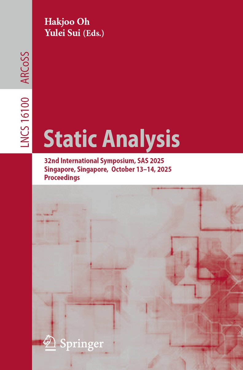 Static Analysis a book by Hakjoo Oh and Yulei Sui - Bookshop.org US