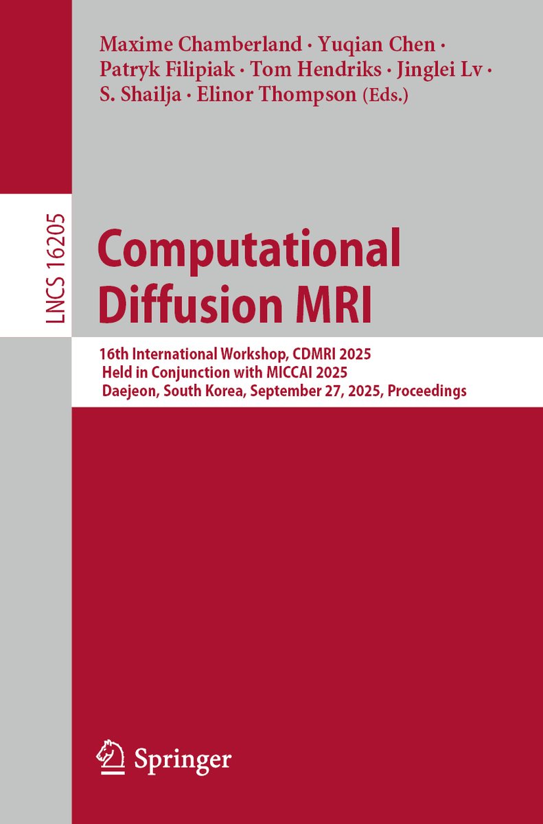 Technology Diffusion Book Computational Diffusion MRI a book by Maxime Chamberland, Yuqian Chen ...