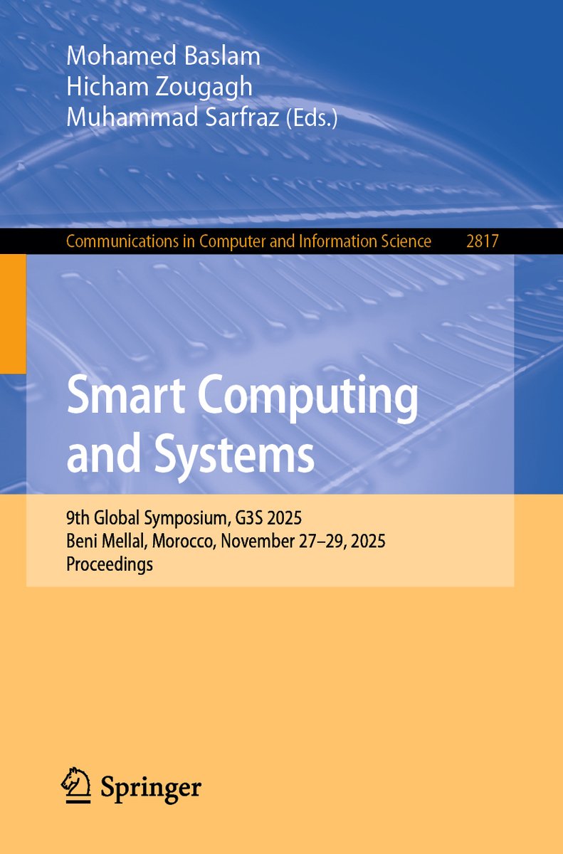 Smart Computing and Systems a book by Mohamed Baslam, Hicham Zougagh ...