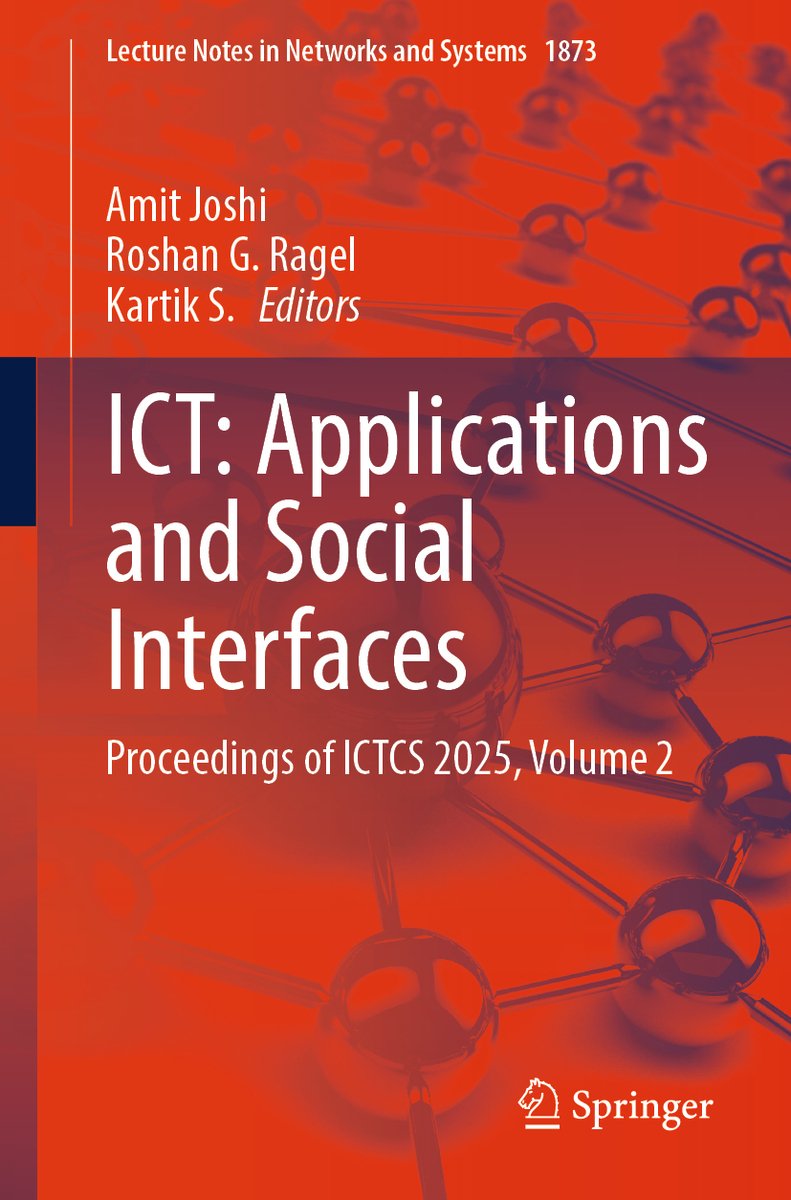 Ict: Applications and Social Interfaces a book by Amit Joshi, Roshan G ...