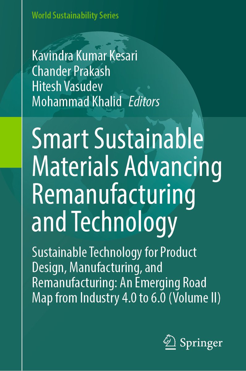 Smart Sustainable Materials Advancing Remanufacturing and Technology a ...