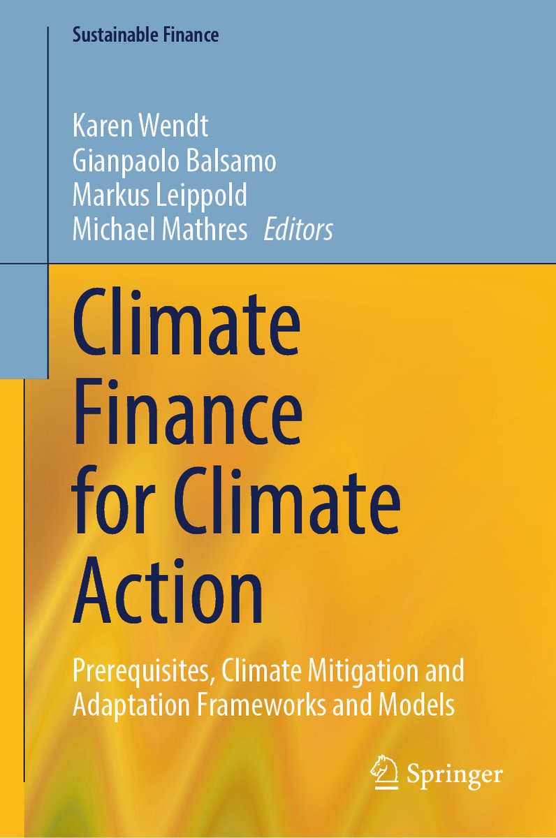 Climate Finance for Climate Action a book by Karen Wendt, Gianpaolo ...