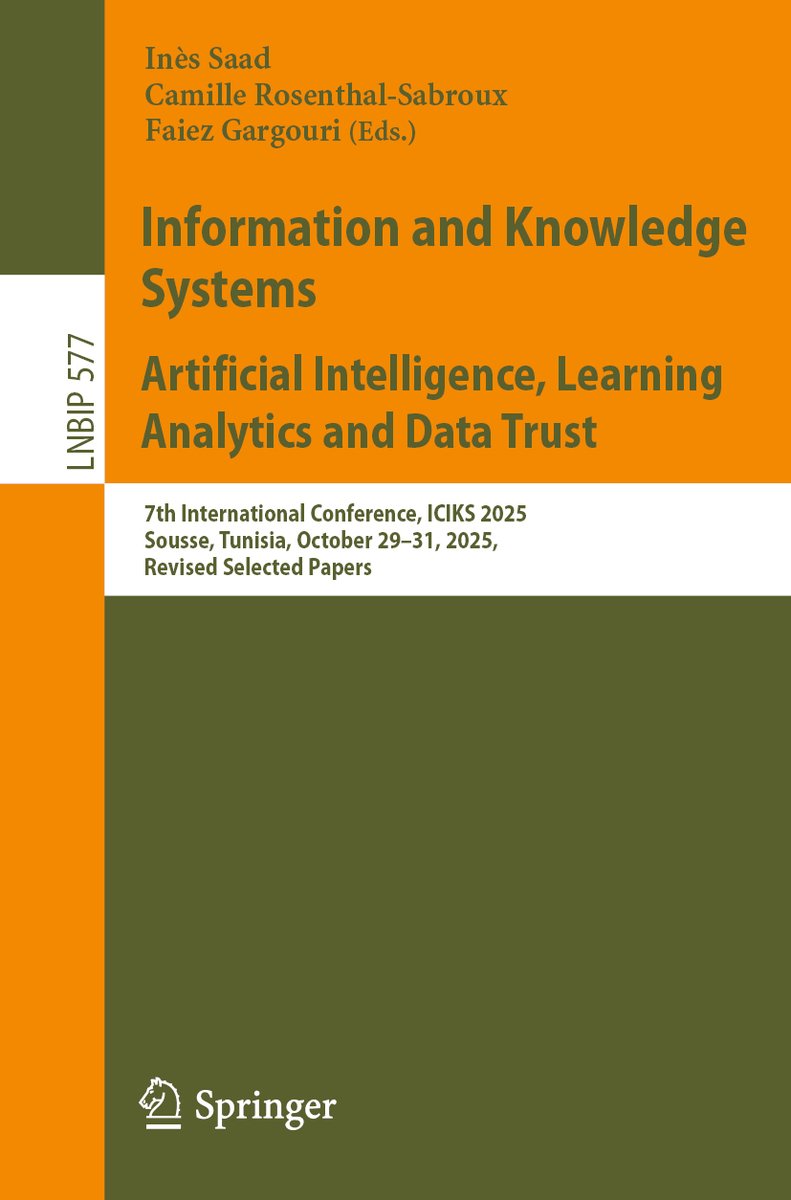 Information and Knowledge Systems. Artificial Intelligence, Learning ...