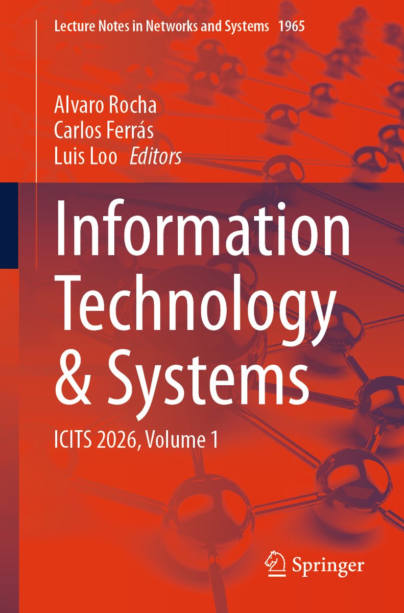Information Technology & Systems a book by Alvaro Rocha, Carlos Ferrás ...