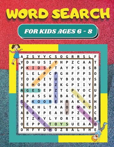 Word Search: For Kids Ages 6 - 8 80 Word Search Puzzles for Kids Large ...