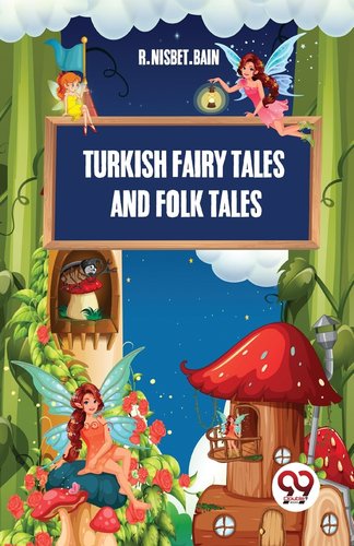A colorful cover with fairies flying through the air and sitting on toadstools. There are green stalks and red mushrooms used as a home. The cover is vibrant with reds, greens, blues, whites, and yellows. The title sits in the center in white lettering. The author's name sits at the top in smaller white letters.