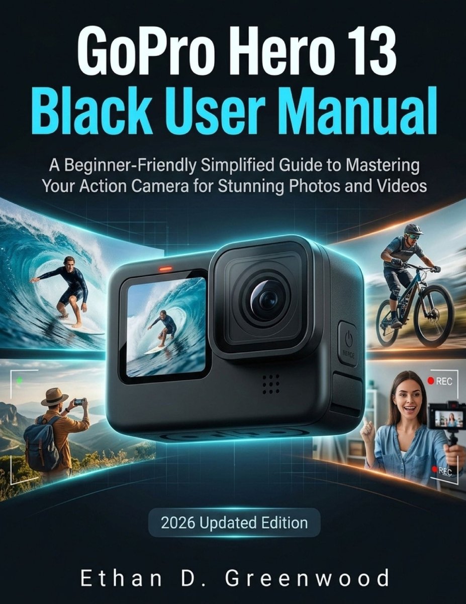 GoPro Hero 13 Black User Manual a book by Ethan D Greenwood - Bookshop ...