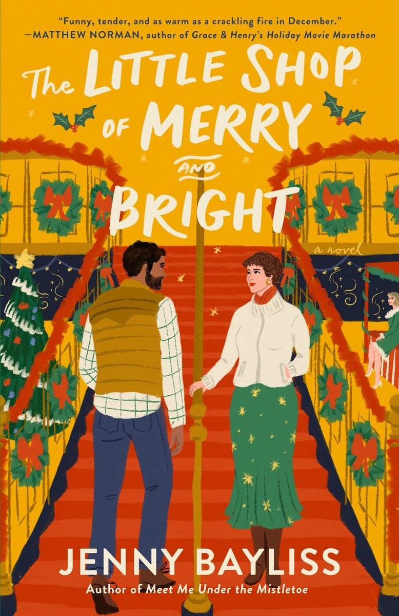 Cover of The Little Shop of Merry and Bright by Jenny Bayliss