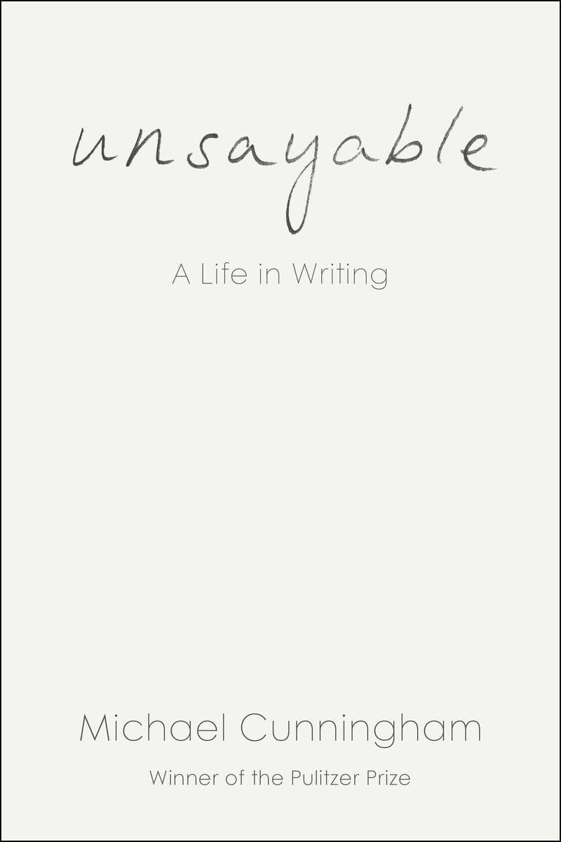 Unsayable by Michael Cunningham book cover