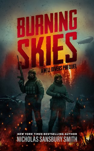 Cover of Burning Skies by Nicholas Sansbury Smith