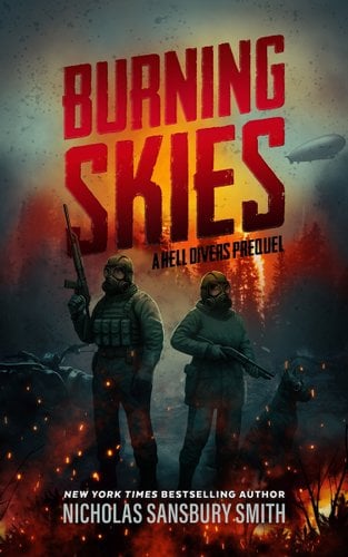 Cover of Burning Skies by Nicholas Sansbury Smith