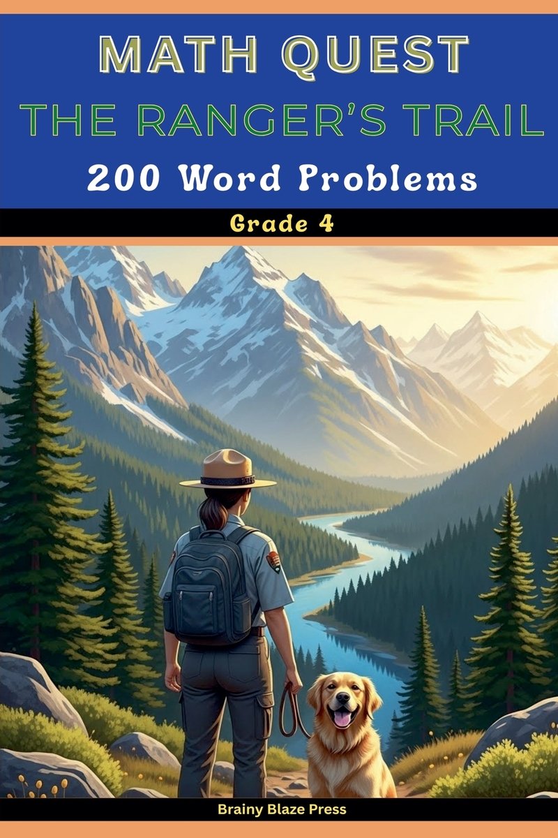 Add Maths Ranger Book Math Quest - The Ranger's Trail - 200 Word Problems - Grade 4 a book by ...