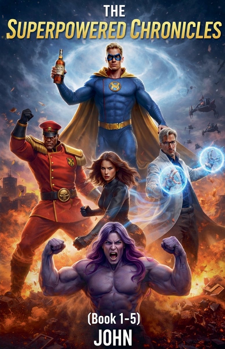 The Superpowered Chronicles (Book 1-5) a book by St John of the Cross ...