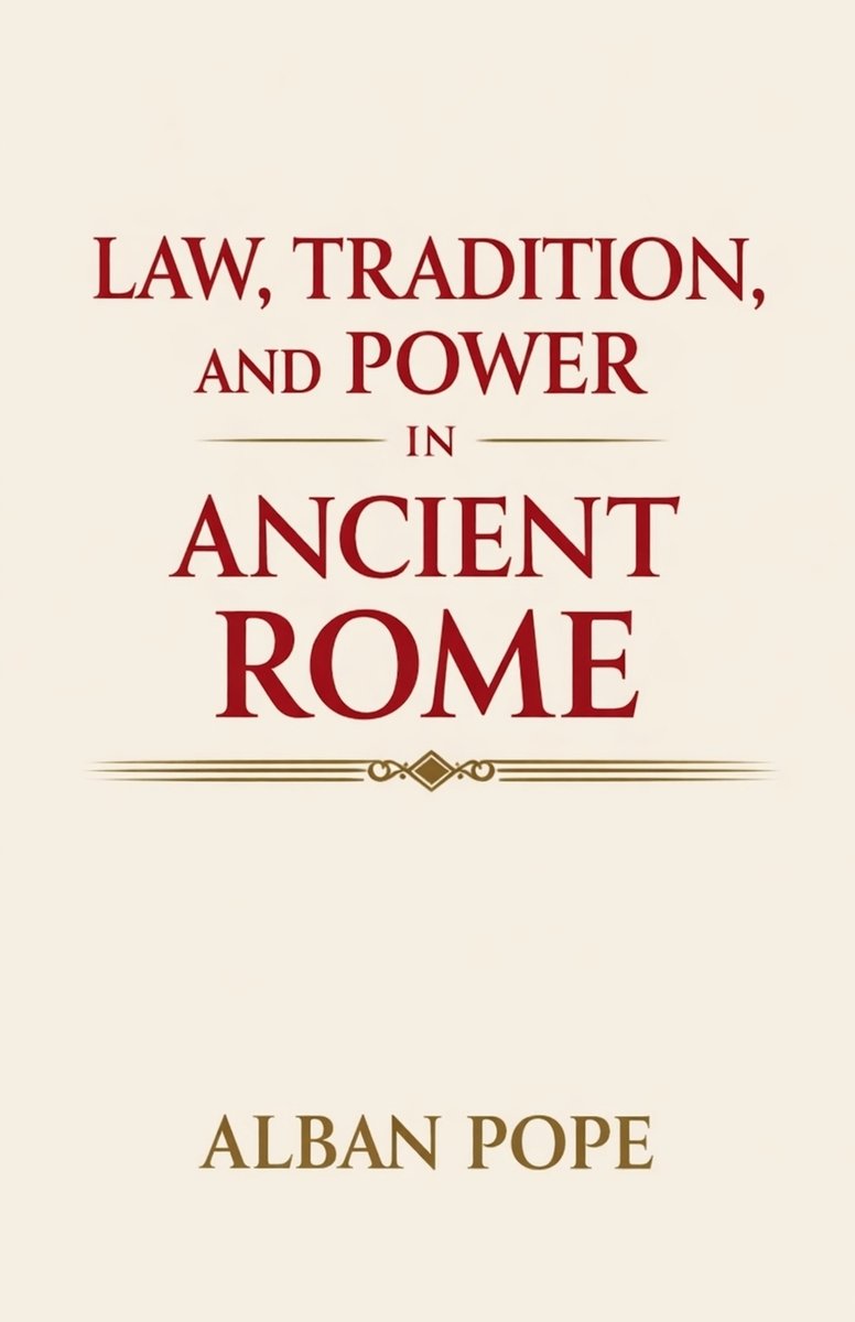 Law, Tradition, and Power in Ancient Rome a book by Alban Pope ...