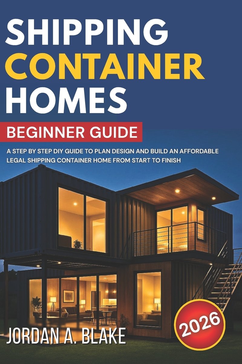 Shipping Container Homes Beginner Guide a book by Jordan A Blake ...