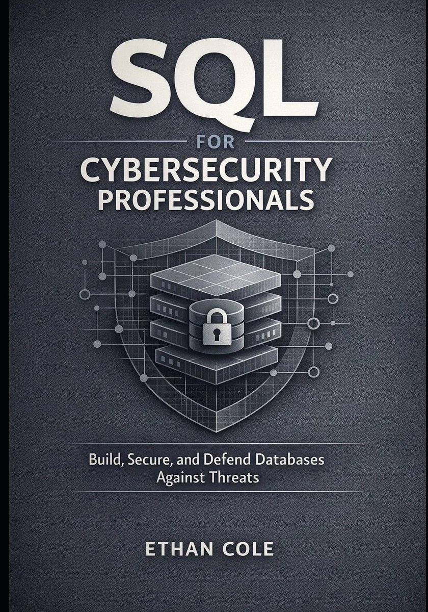 SQL for Cybersecurity Professionals a book by Ethan Cole - Bookshop.org US