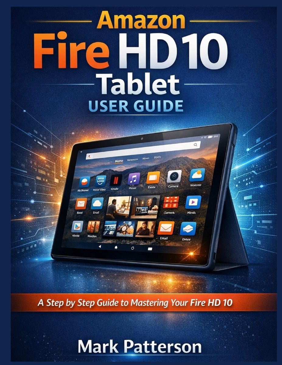Amazon Fire HD 10 Tablet user guide a book by Mark Patterson - Bookshop ...