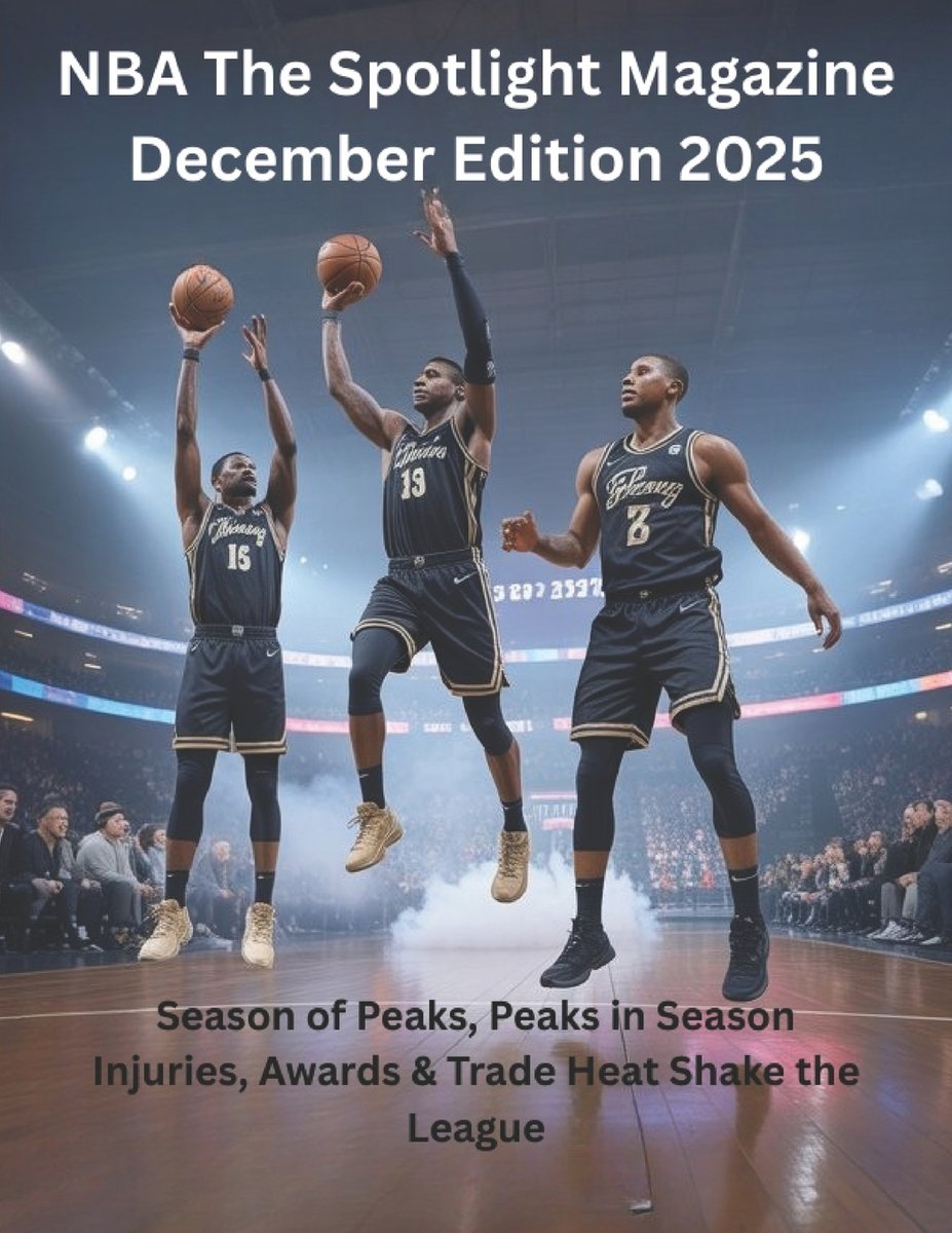 NBA The Spotlight Magazine December Edition 2025 a book by MR Deep ...