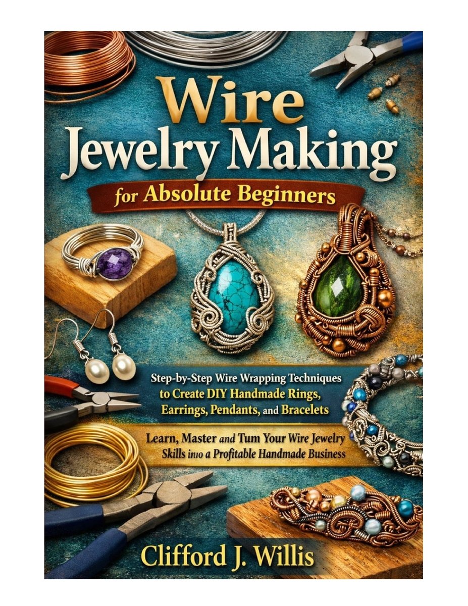 Wire Jewelry Making for Absolute Beginners a book by Clifford J