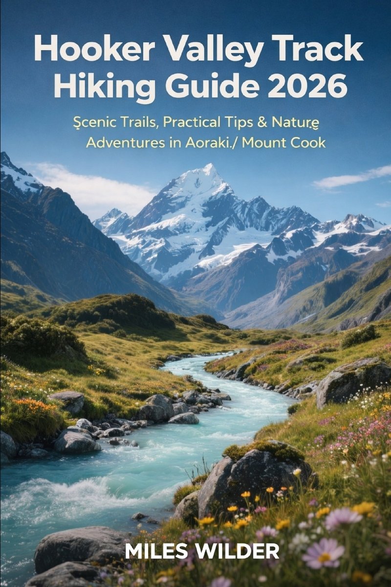 Hooker Valley Track Hiking Guide 2026 a book by Miles Wilder - Bookshop ...