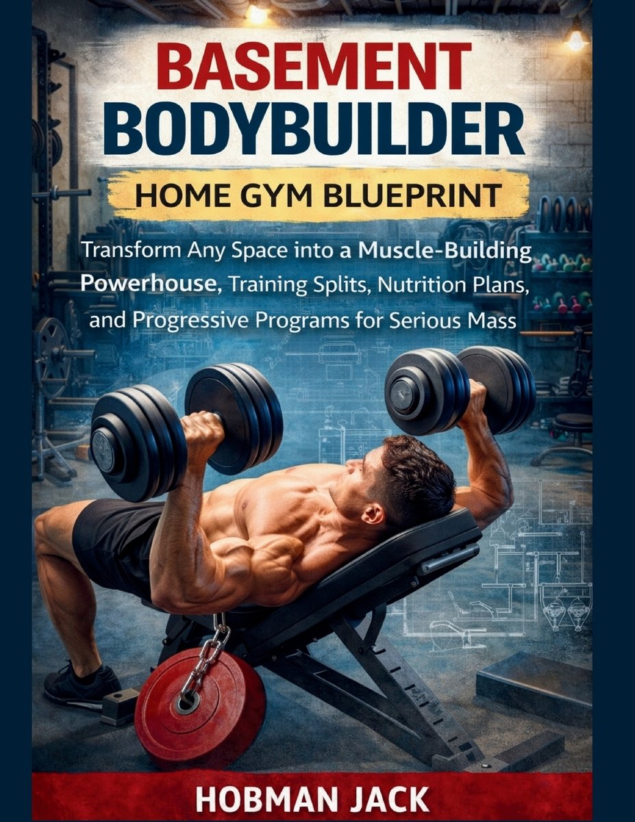 Basement Bodybuilder Home Gym Blueprint a book by Hobman Jack ...