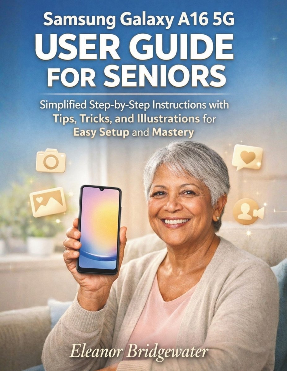 Samsung Galaxy A16 5g User Guide for Seniors a book by Eleanor ...