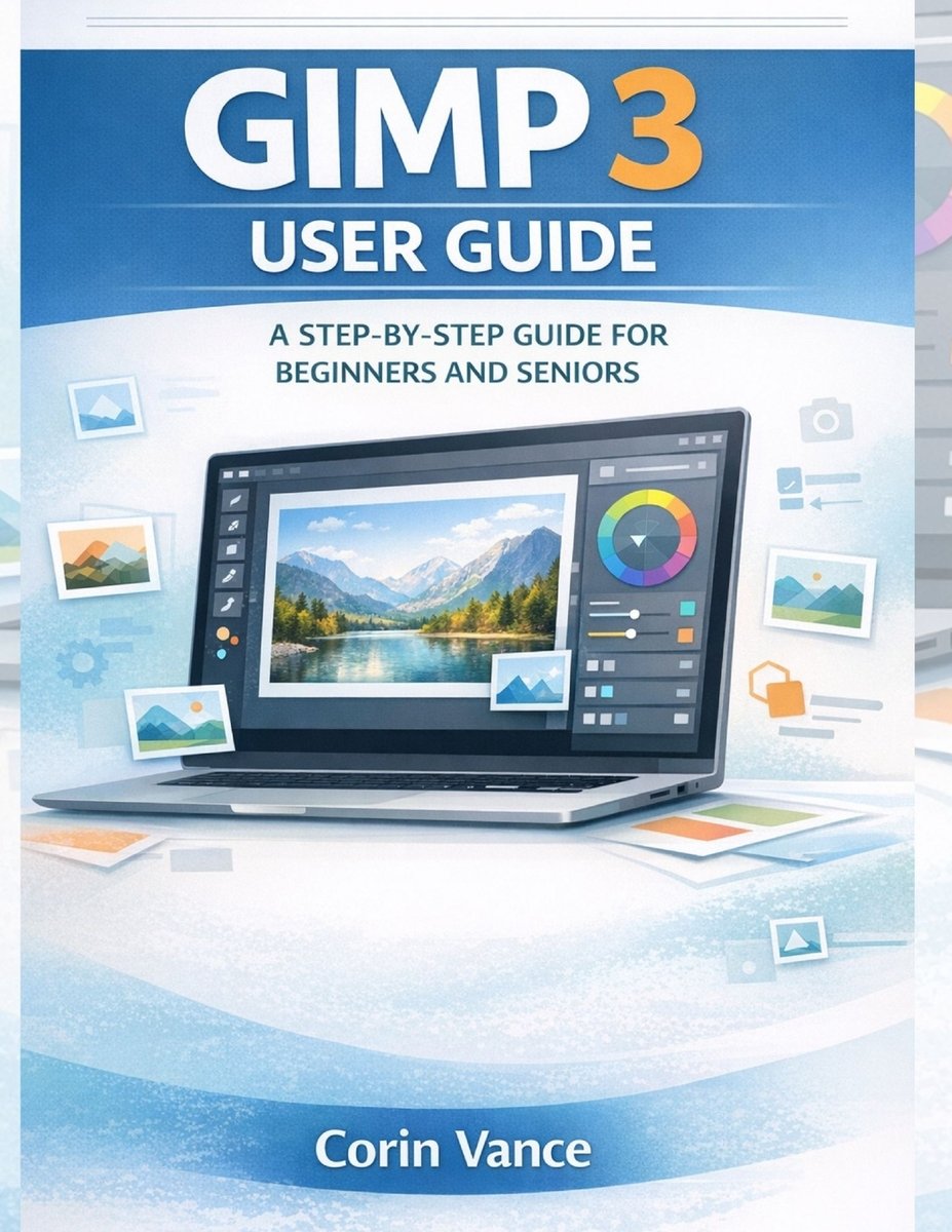 Gimp 3 User Guide for Beginners and Seniors a book by Corin Vance ...