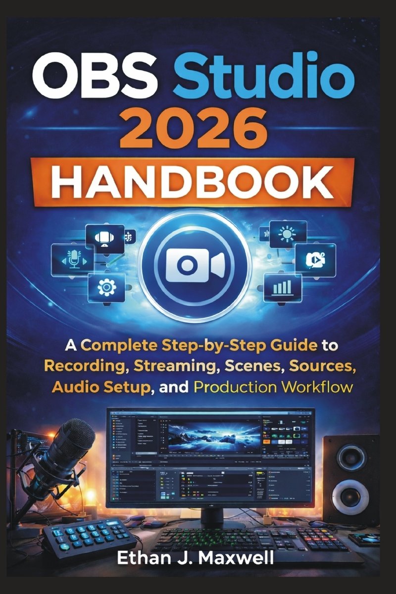 OBS Studio 2026 Handbook a book by Ethan J Maxwell - Bookshop.org US