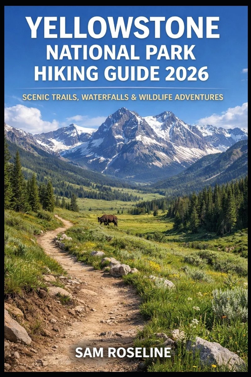 Yellowstone National Park Hiking Guide 2026 a book by Sam Roseline ...