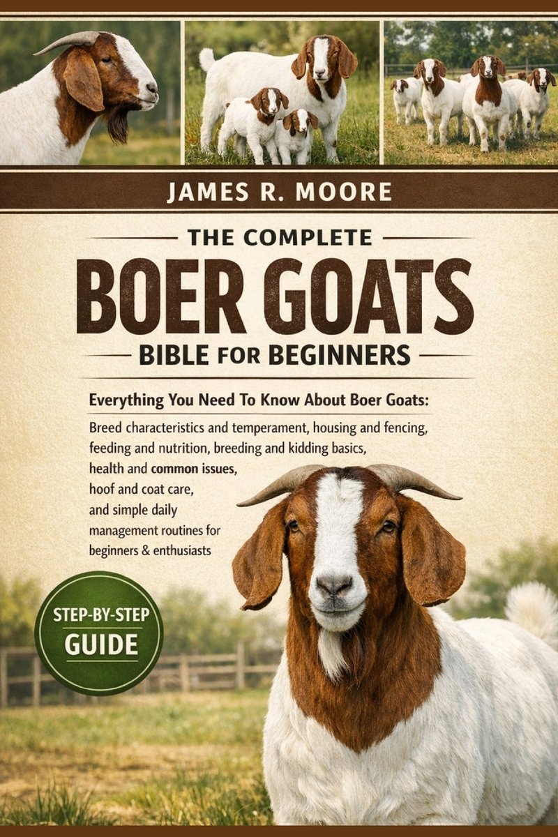 The Complete Boer Goats Bible for Beginners a book by James R Moore ...