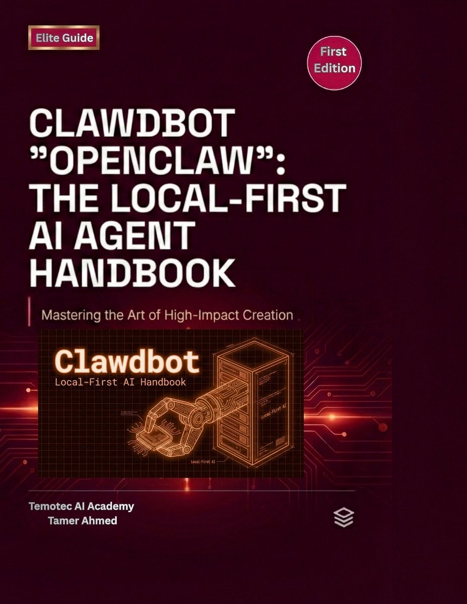 Clawdbot Openclaw The Local First AI Agent Handbook a book by Temotec ...