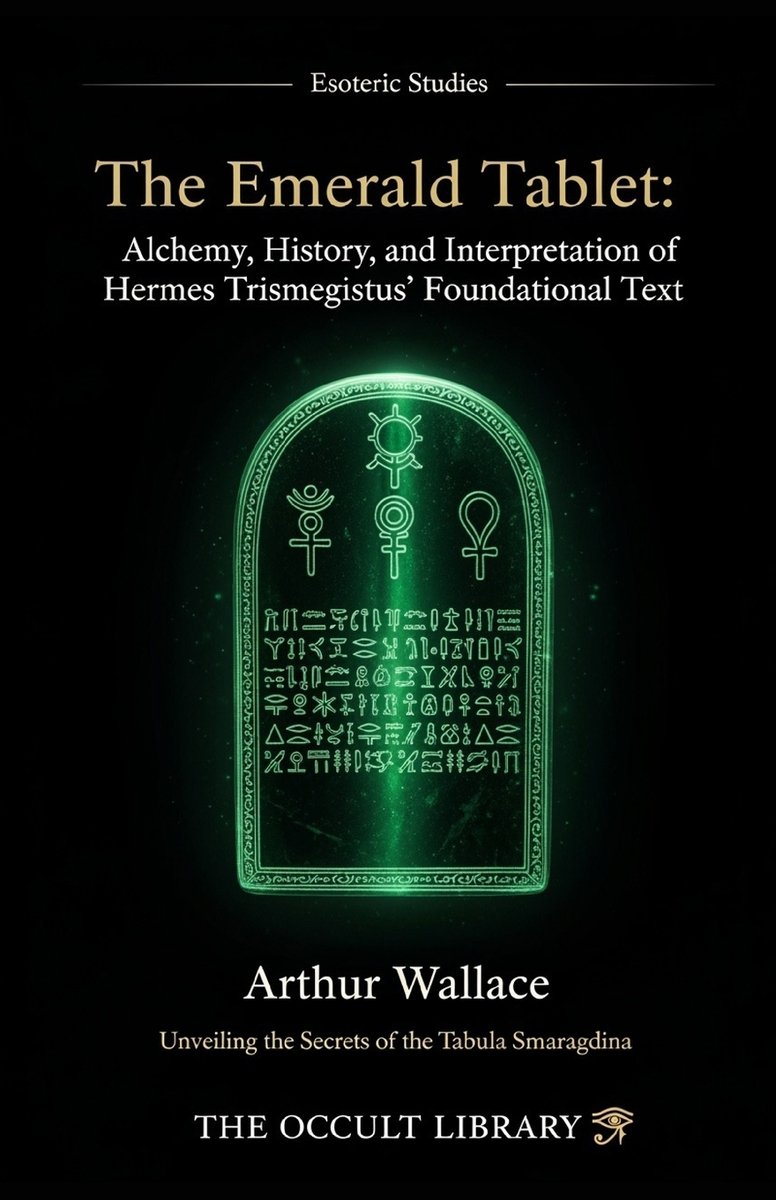 The Emerald Tablet a book by Arthur Wallace and The Occult Library ...