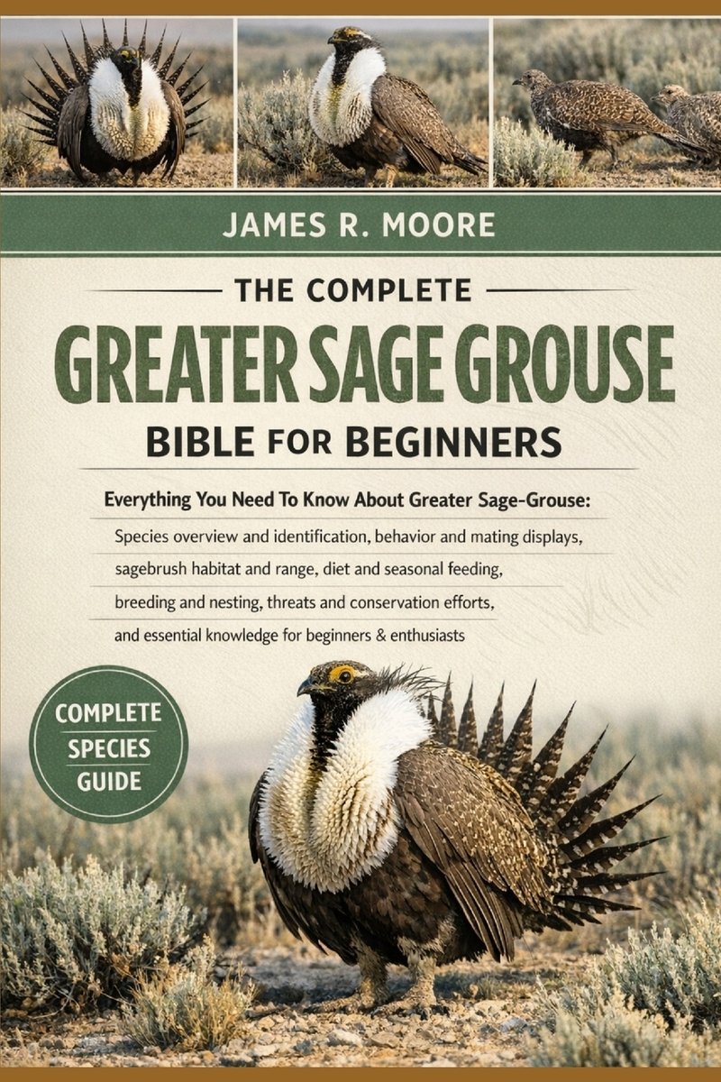 James R. Moore The Complete Greater Sage Grouse Bible for Beginners a book by James R ...