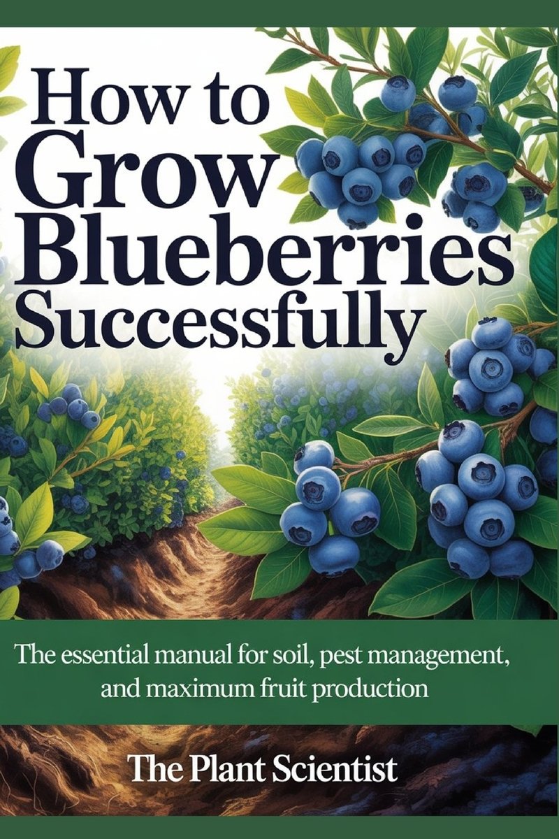 How to Grow Blueberries Successfully a book by Plant Scientist ...