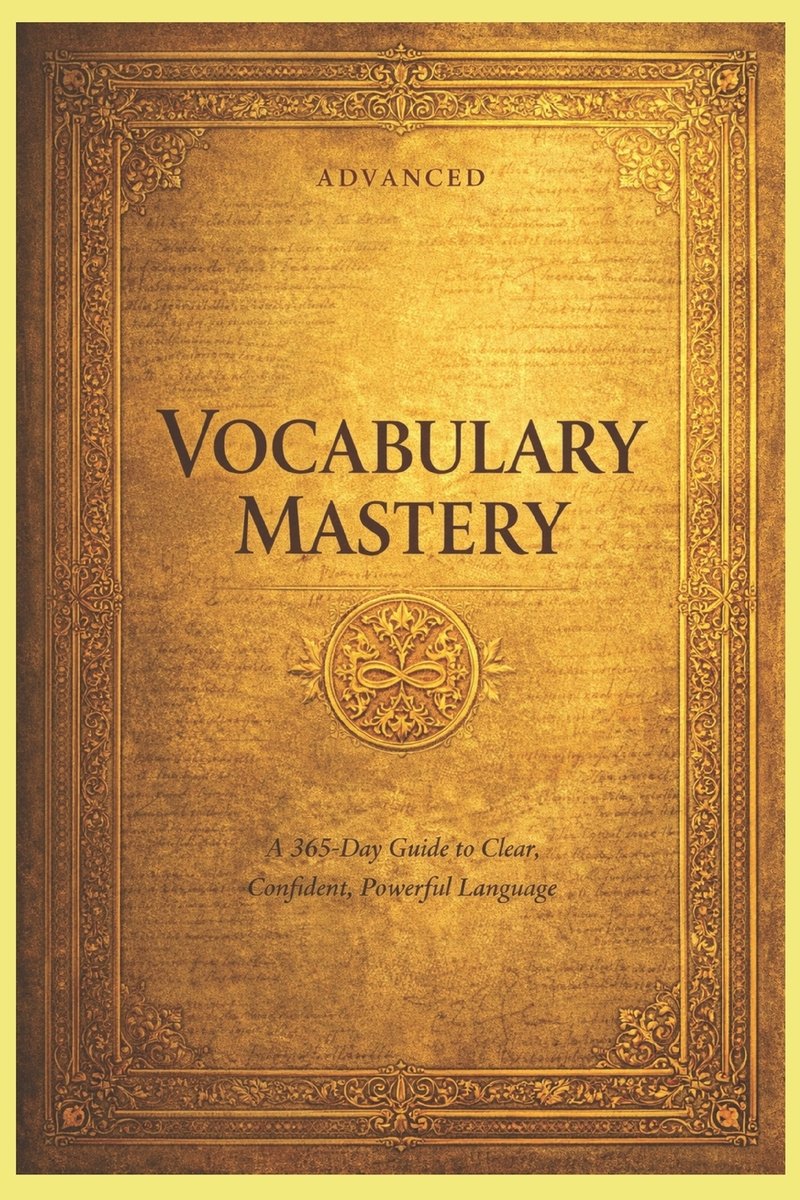 365 Days of Vocabulary Mastery Gold Edition a book by James Quentin ...