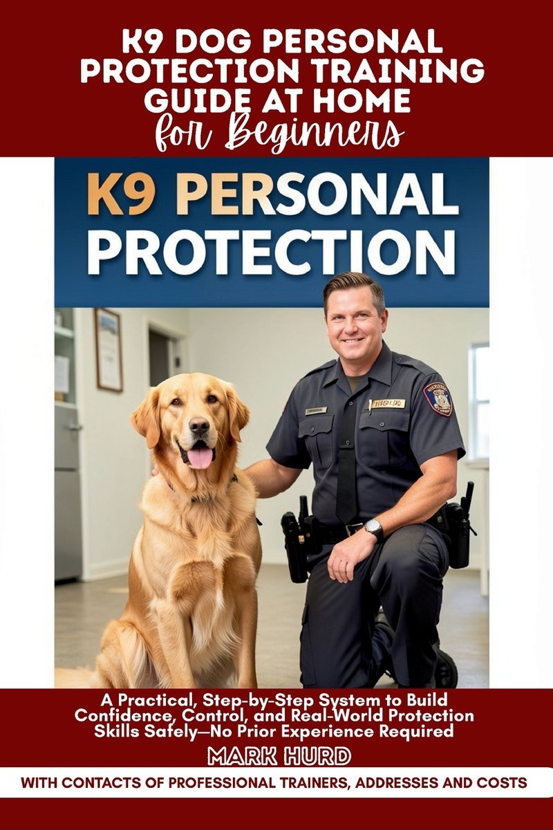 K9 Dog Personal Protection Training Guide at Home for Beginners a book ...
