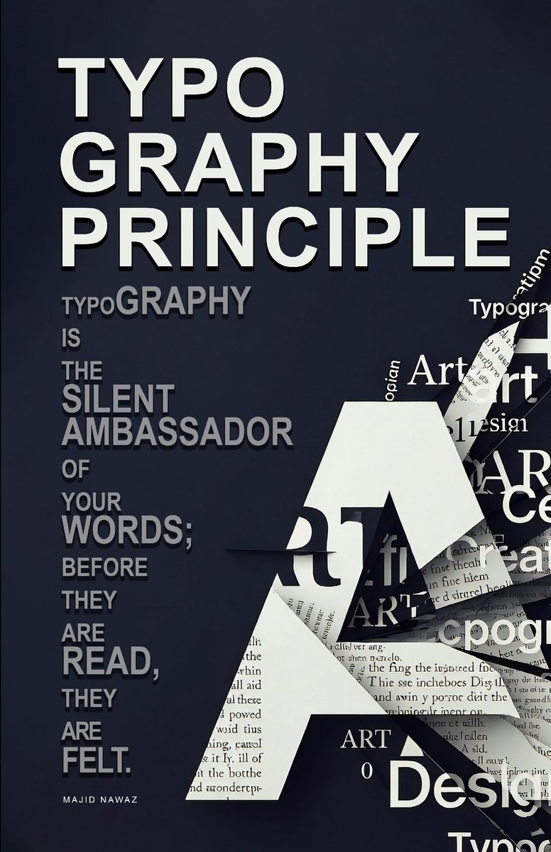Typography Principle a book by Majid Nawaz - Bookshop.org US