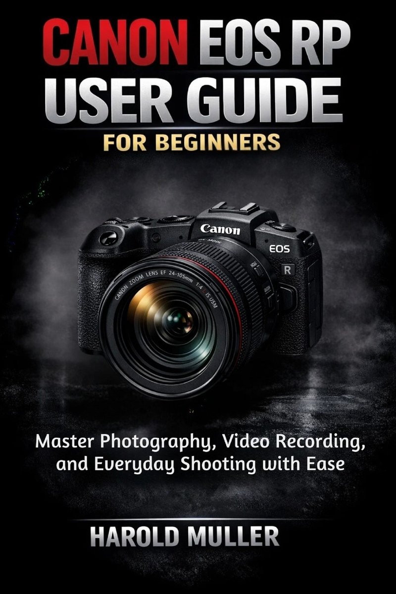 Canon EOS Rp User Guide for Beginners a book by Harold Muller ...