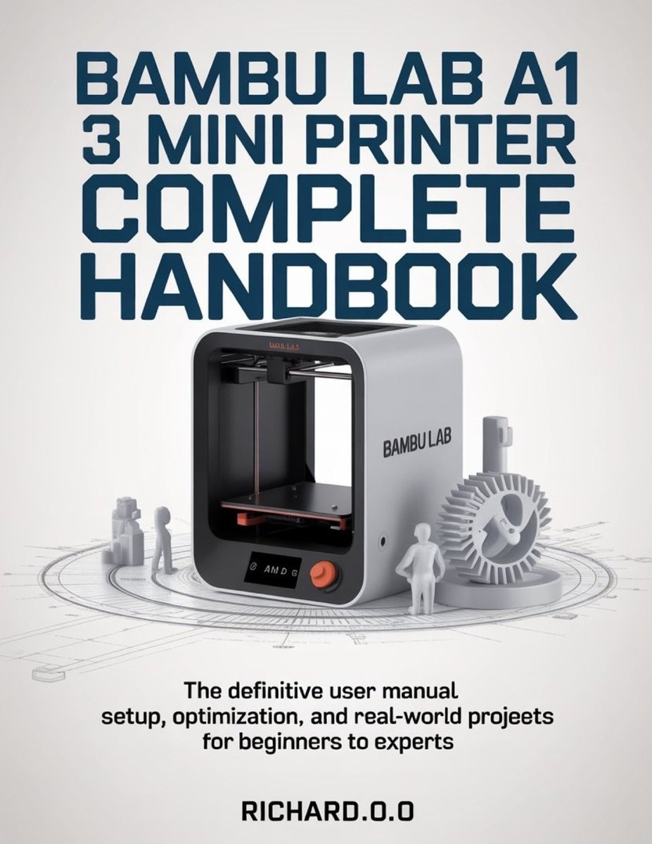 Bambu Lab A1 Mini 3D Printer Complete Handbook a book by Richard O O ...