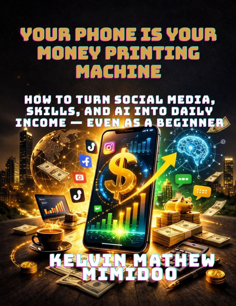 Your Phone Is Your Money Printing Machine a book by Kelvin Mathew ...