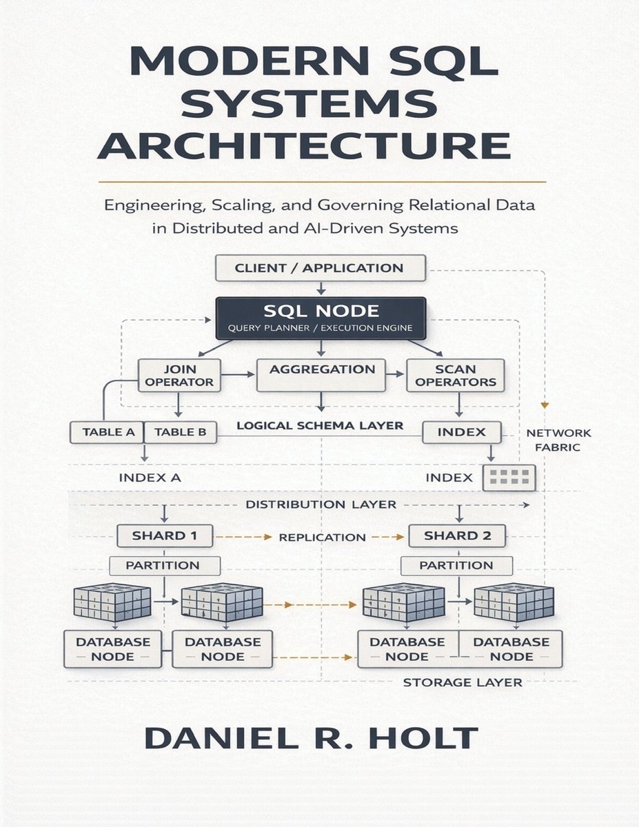 Modern SQL Systems Architecture a book by Daniel R Holt - Bookshop.org US