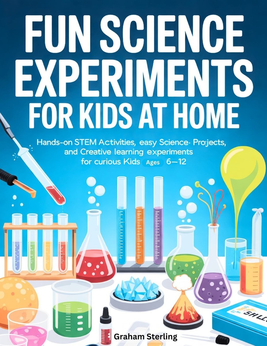 Fun Science Experiments for Kids at Home a book by Graham Sterling ...