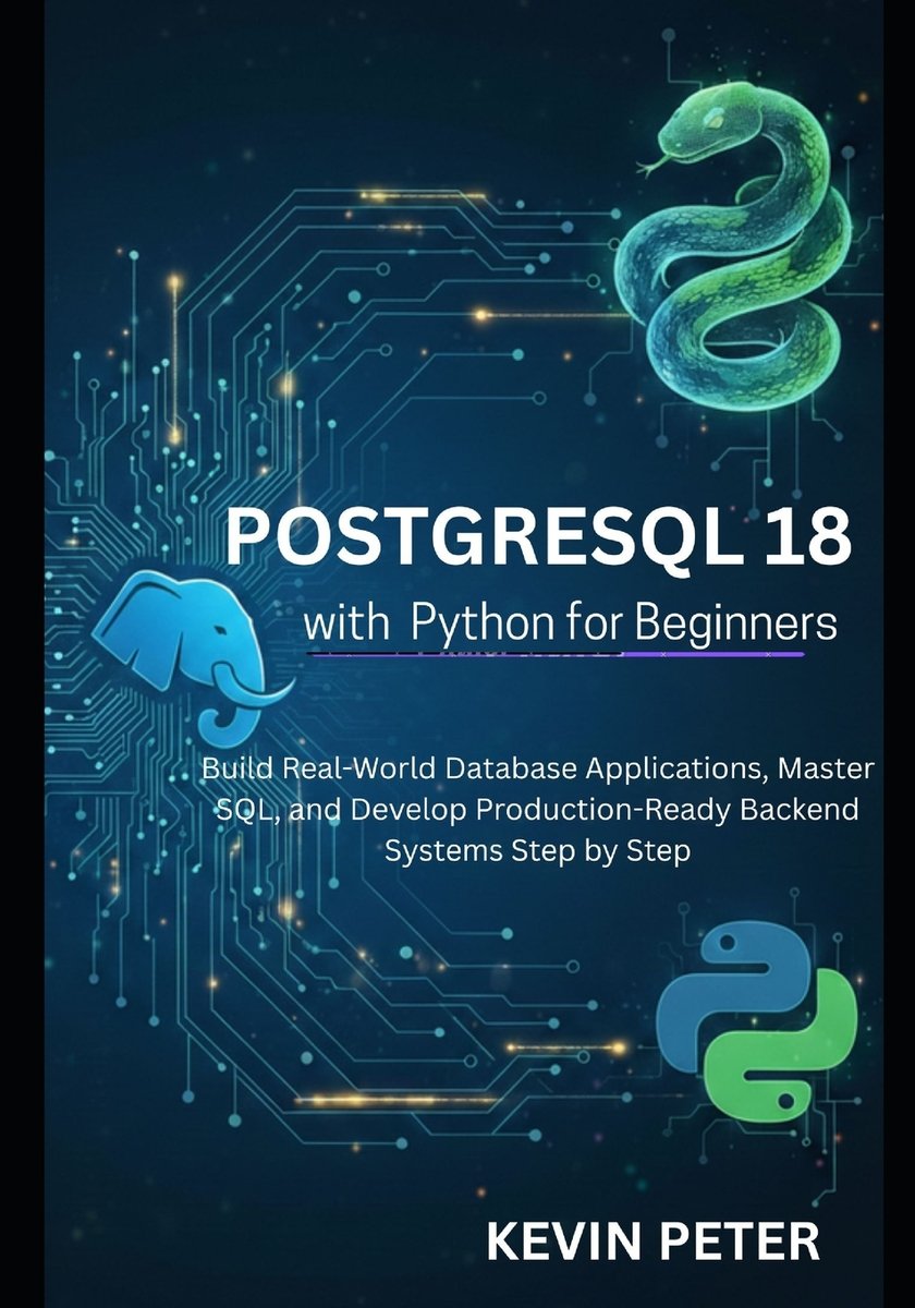 PostgreSQL 18 with Python for Beginners a book by Kevin Peter ...