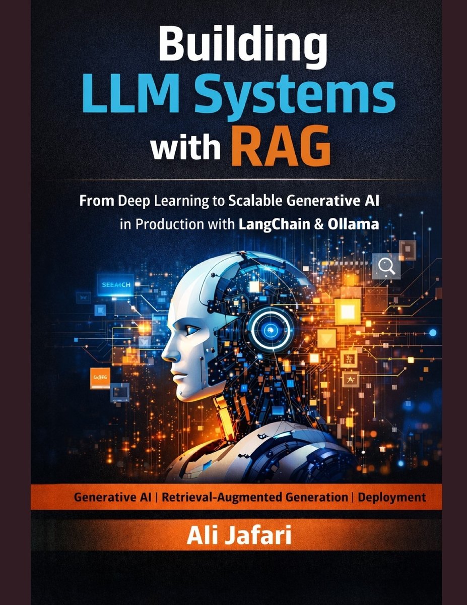 Building LLM Systems with RAG a book by Ali Jafari - Bookshop.org US