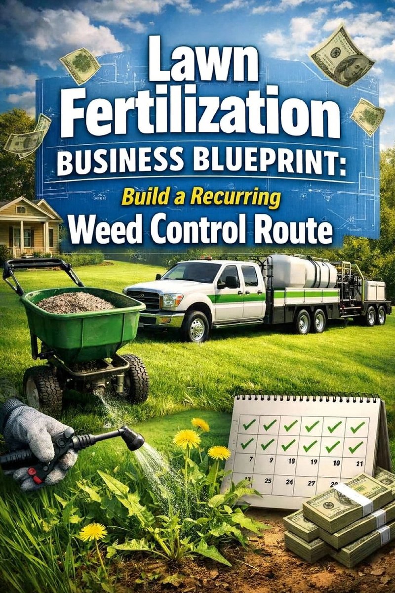 Lawn Fertilization Business Blueprint a book by Alexander Rhea ...