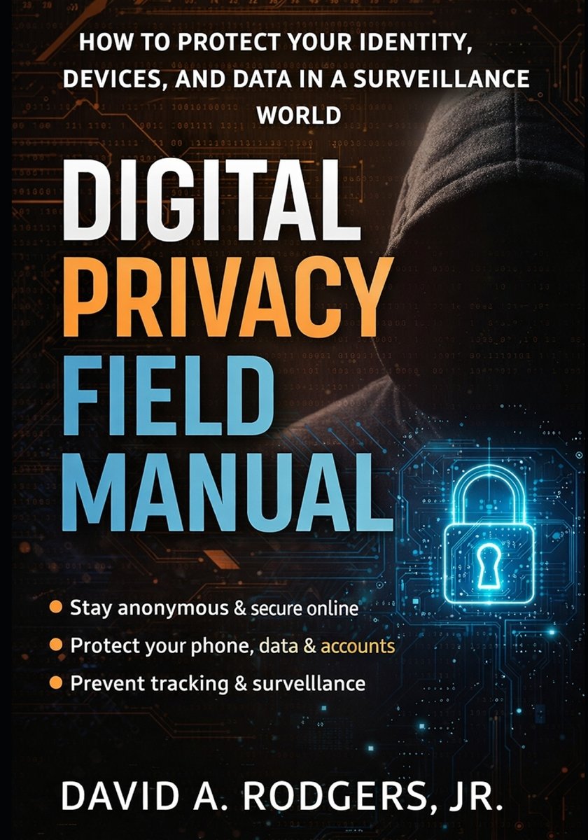Digital Privacy Field Manual a book by David A Rodgers Jr - Bookshop.org US