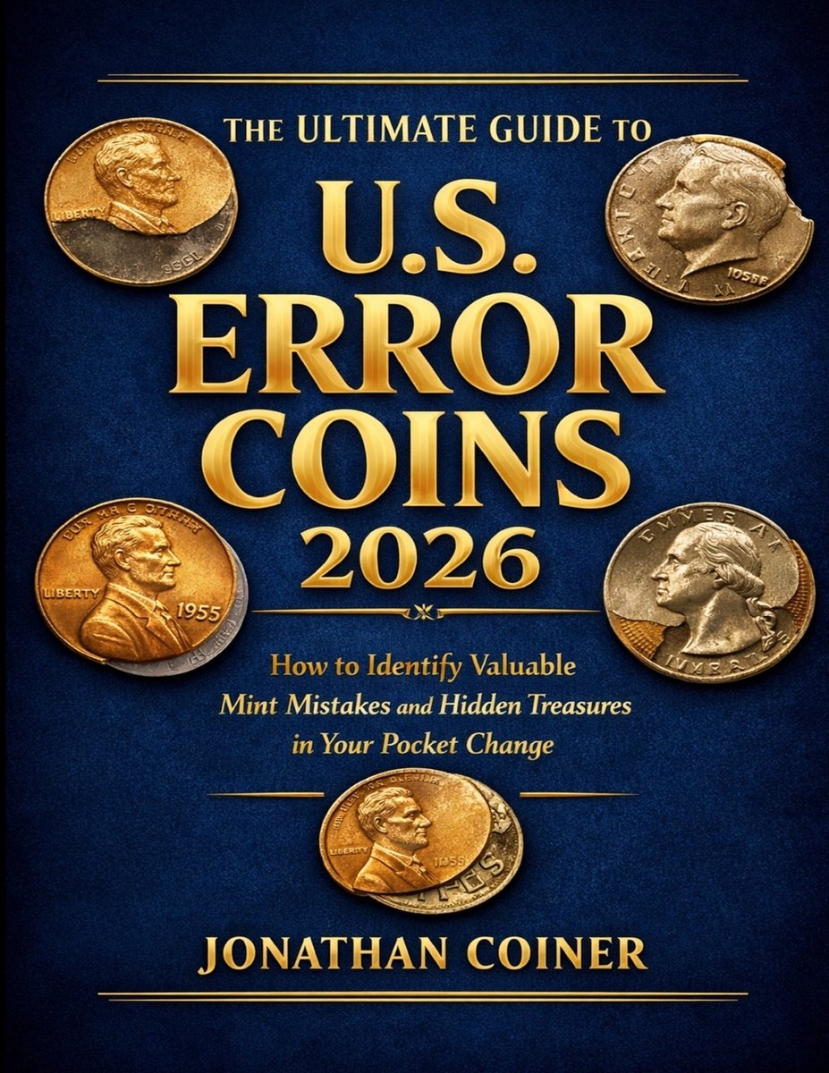 Error Coin Books The Ultimate Guide to U.S. Error Coins 2026 a book by Jonathan Coiner ...