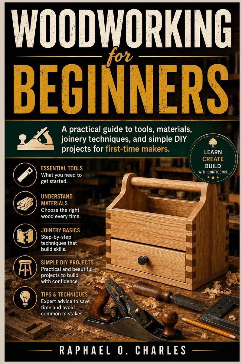 Woodworking for Beginners a book by Raphael O Charles - Bookshop.org US