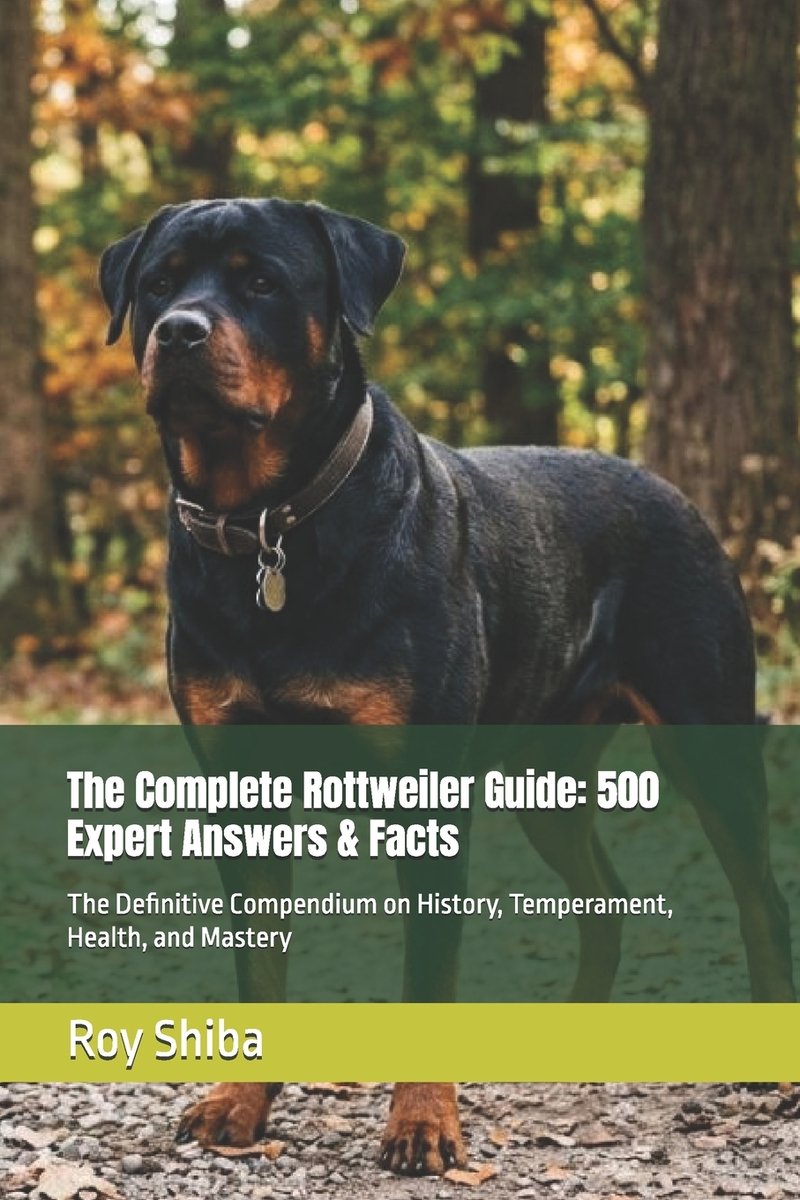 The Complete Rottweiler Guide a book by Roy Shiba - Bookshop.org US